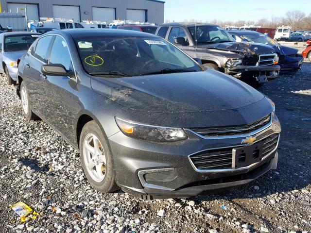 1G1ZB5ST1HF246210 - 2017 CHEVROLET MALIBU LS GRAY photo 1