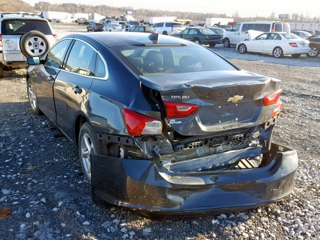 1G1ZB5ST1HF246210 - 2017 CHEVROLET MALIBU LS GRAY photo 3