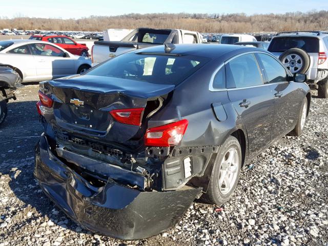 1G1ZB5ST1HF246210 - 2017 CHEVROLET MALIBU LS GRAY photo 4