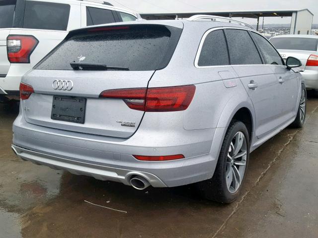 WA18NAF49JA084636 - 2018 AUDI A4 ALLROAD SILVER photo 4