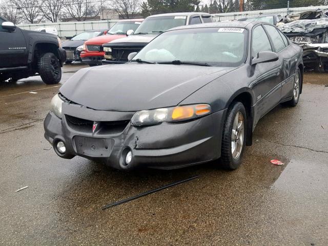 1G2HY54K724184079 - 2002 PONTIAC BONNEVILLE GRAY photo 2