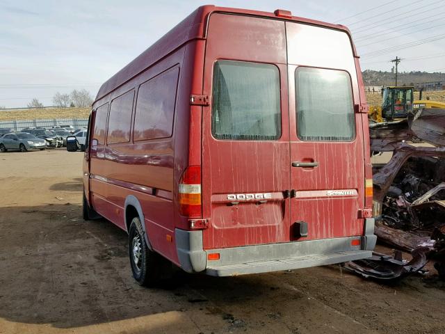 WD2PD744355719423 - 2005 SPRINTER 2500 SPRIN RED photo 3