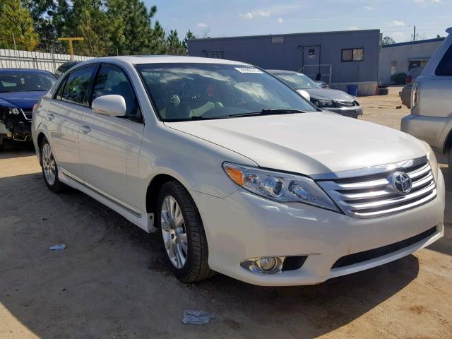 4T1BK3DB8BU382074 - 2011 TOYOTA AVALON BAS WHITE photo 1