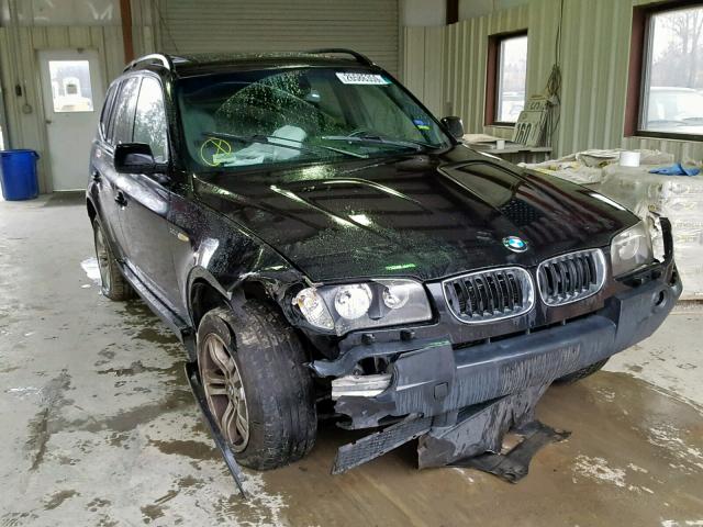 WBXPA93465WD06029 - 2005 BMW X3 3.0I BLACK photo 1