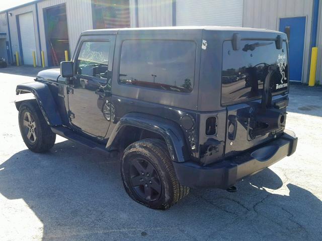 1C4GJWAG0GL194077 - 2016 JEEP WRANGLER S GRAY photo 3