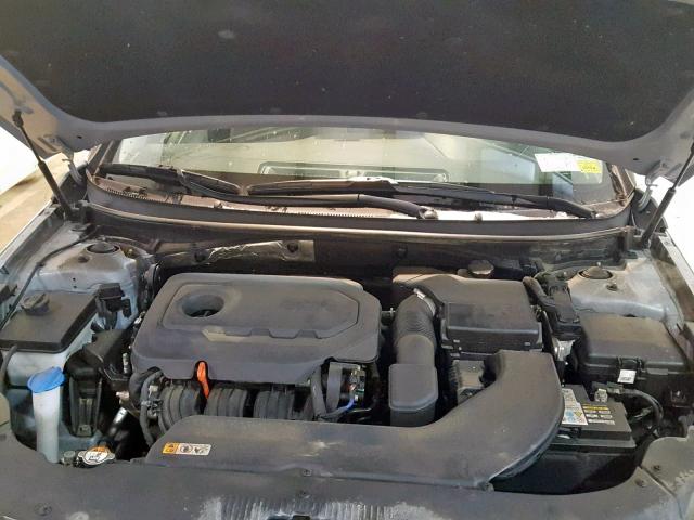 5NPE34AF3GH350789 - 2016 HYUNDAI SONATA SPO SILVER photo 7