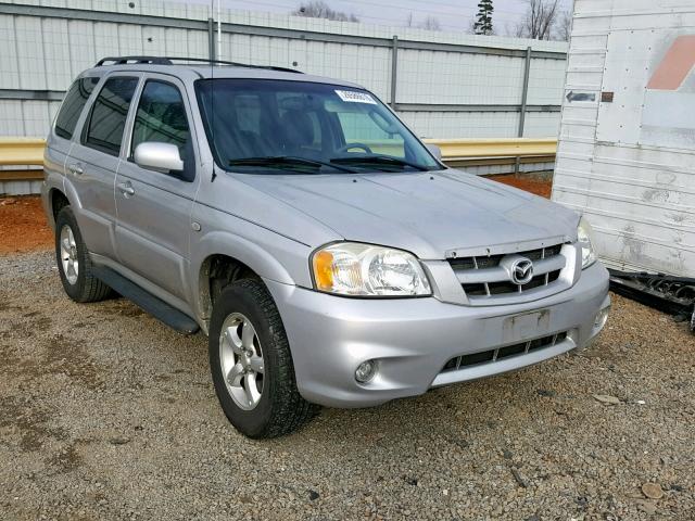 4F2CZ06186KM20864 - 2006 MAZDA TRIBUTE S SILVER photo 1