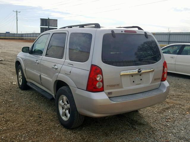 4F2CZ06186KM20864 - 2006 MAZDA TRIBUTE S SILVER photo 3