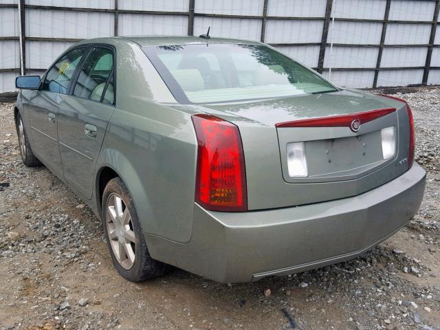 1G6DP567450210562 - 2005 CADILLAC CTS HI FEA GREEN photo 3