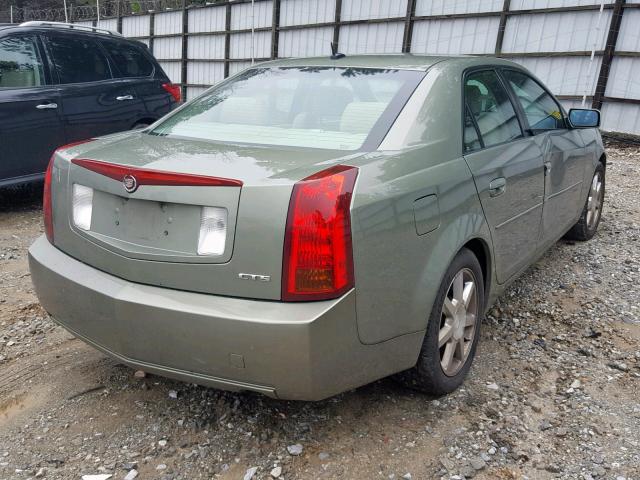 1G6DP567450210562 - 2005 CADILLAC CTS HI FEA GREEN photo 4