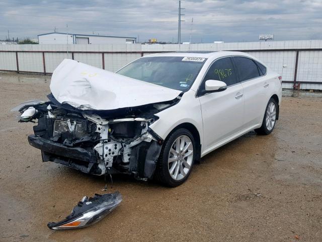 4T1BK1EB9DU004397 - 2013 TOYOTA AVALON BAS WHITE photo 2