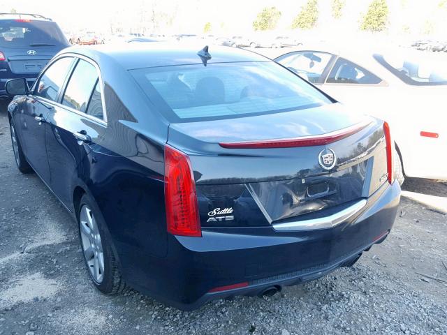 1G6AA5RX7D0131045 - 2013 CADILLAC ATS BLACK photo 3