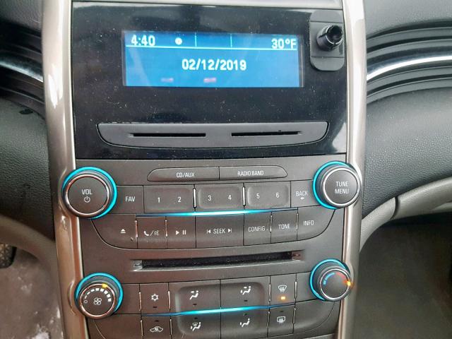 1G11B5SAXDF135368 - 2013 CHEVROLET MALIBU LS ლურჯი ფოტო 9