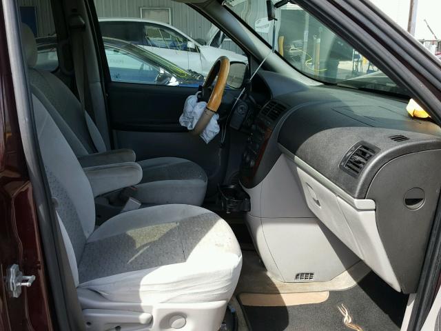 1GNDV23198D205637 - 2008 CHEVROLET UPLANDER L 栗色 照片 5