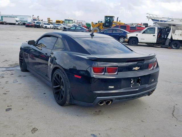 2G1FJ1EP9C9800799 - 2012 CHEVROLET CAMARO ZL1 BLACK photo 3