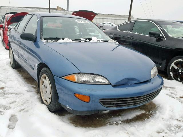 1G1JF5244W7216278 - 1998 CHEVROLET CAVALIER L BLUE photo 1