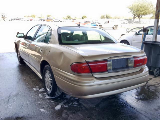 1G4HP54K95U180811 - 2005 BUICK LESABRE CU GOLD photo 3