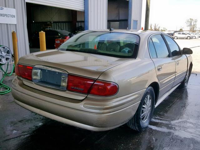 1G4HP54K95U180811 - 2005 BUICK LESABRE CU GOLD photo 4