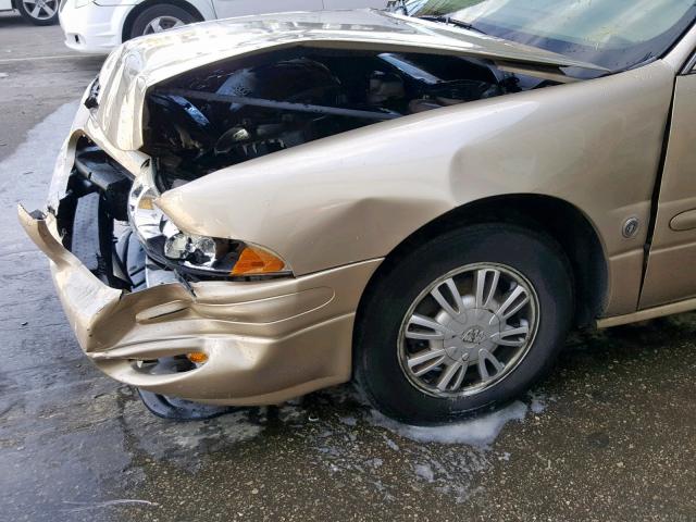 1G4HP54K95U180811 - 2005 BUICK LESABRE CU GOLD photo 9