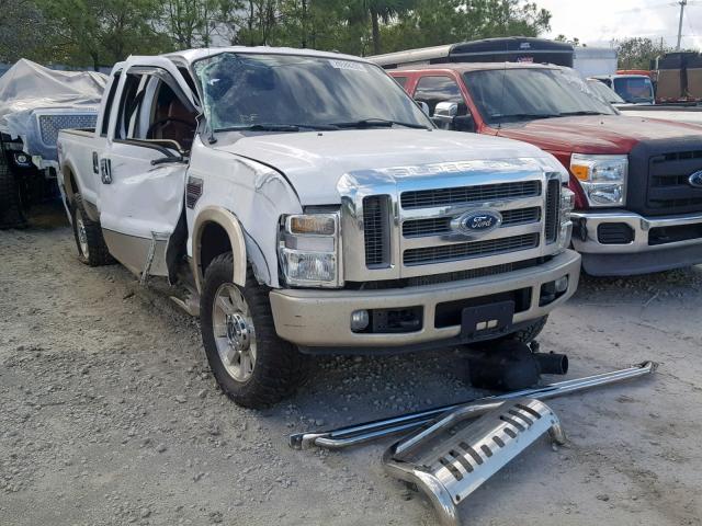 1FTWW31R88EA47170 - 2008 FORD F350 SRW S WHITE photo 1