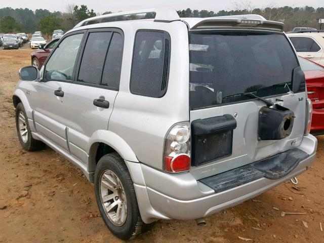 JS3TE62V554203705 - 2005 SUZUKI GRAND VITA SILVER photo 3