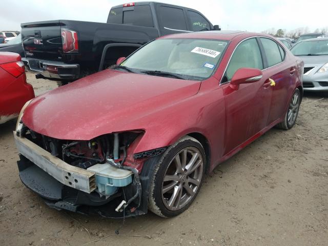 JTHBF5C21A5115470 - 2010 LEXUS IS 250  photo 2