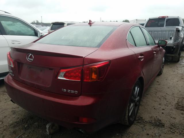 JTHBF5C21A5115470 - 2010 LEXUS IS 250  photo 4