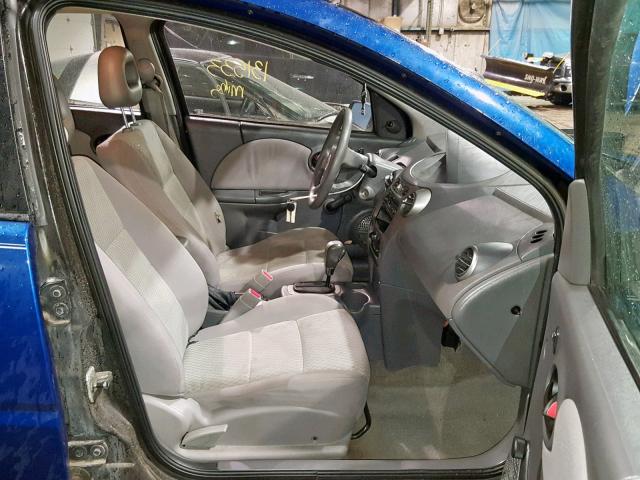 1G8AJ52F05Z165821 - 2005 SATURN ION LEVEL BLUE photo 5
