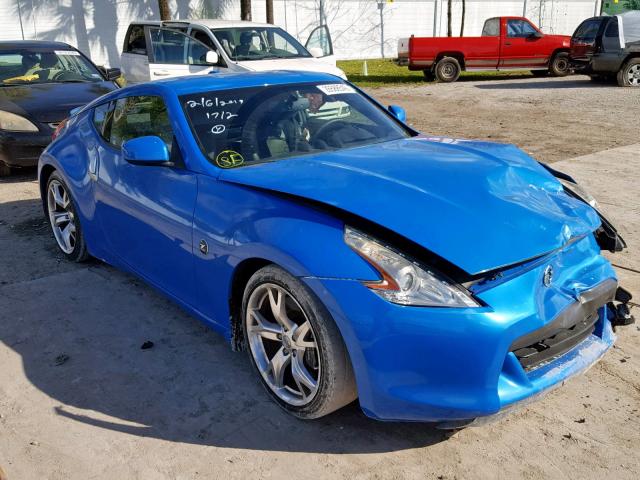 JN1AZ44E09M401712 - 2009 NISSAN 370Z BLUE photo 1