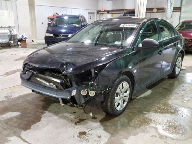 1G1PA5SG3F7117812 - 2015 CHEVROLET CRUZE LS BLACK photo 2