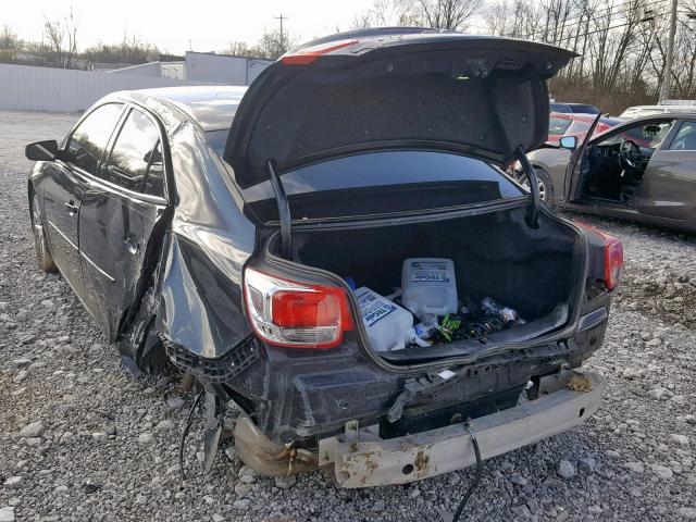 1G11C5SL9EF269384 - 2014 CHEVROLET MALIBU 1LT BLACK photo 3