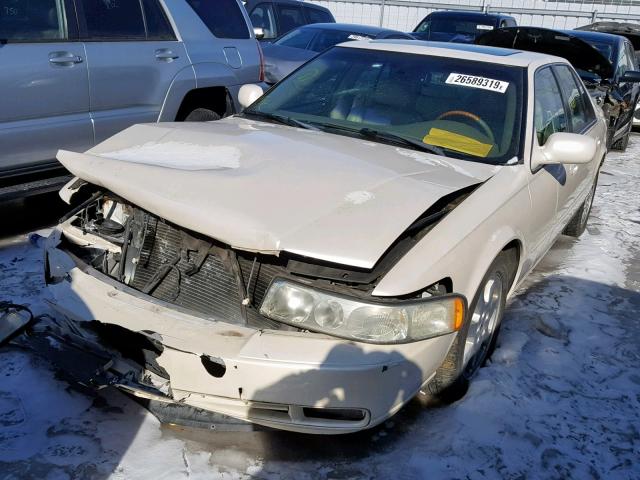 1G6KY54903U180104 - 2003 CADILLAC SEVILLE ST WHITE photo 2