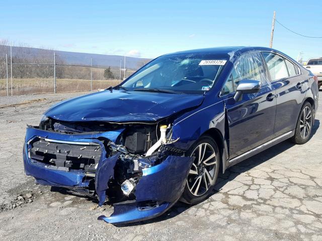 4S3BNAR62H3046219 - 2017 SUBARU LEGACY SPO BLUE photo 2