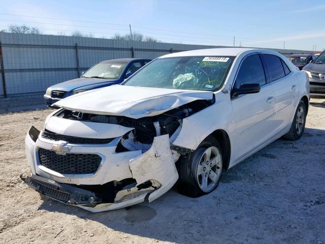 1G11B5SL2EF119667 - 2014 CHEVROLET MALIBU LS WHITE photo 2