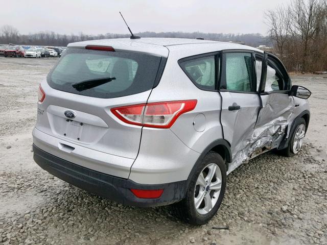 1FMCU0F78EUD65642 - 2014 FORD ESCAPE S SILVER photo 4