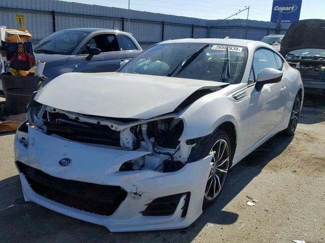 JF1ZCAC10J8602611 - 2018 SUBARU BRZ 2.0 LI WHITE photo 2