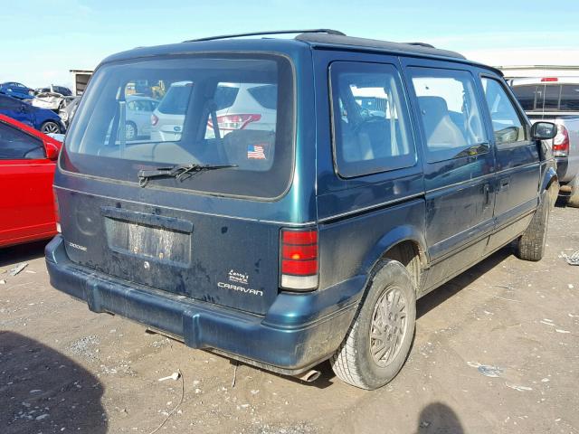 2B4GH2538RR591801 - 1994 DODGE CARAVAN GREEN photo 4