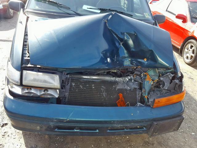 2B4GH2538RR591801 - 1994 DODGE CARAVAN GREEN photo 7