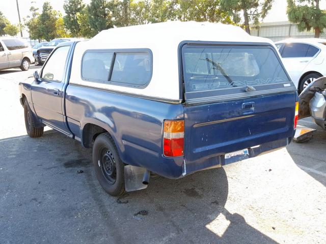 JT4RN81A7S5205500 - 1995 TOYOTA PICKUP 1/2 BLUE photo 3