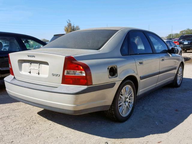 YV1TS94D7Y1092894 - 2000 VOLVO S80 GRAY photo 4