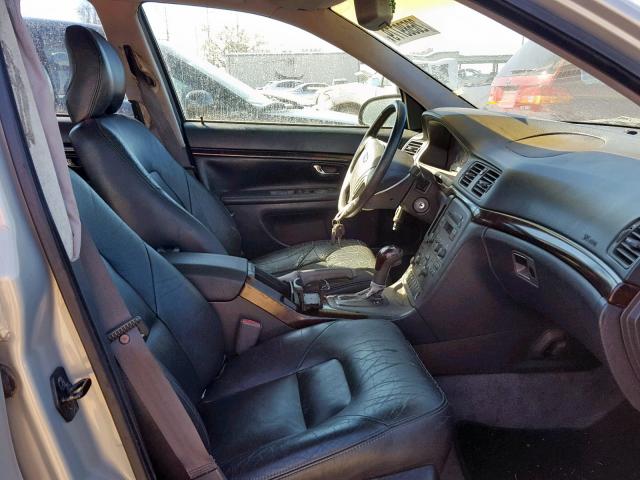 YV1TS94D7Y1092894 - 2000 VOLVO S80 GRAY photo 5