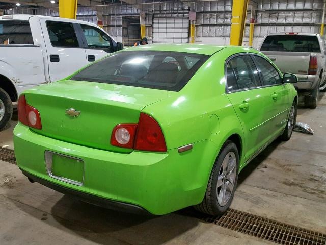 1G1ZH57B09F156272 - 2009 CHEVROLET MALIBU 1LT მწვანე ფოტო 4