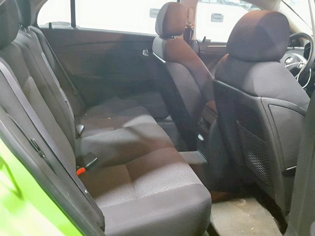 1G1ZH57B09F156272 - 2009 CHEVROLET MALIBU 1LT მწვანე ფოტო 6