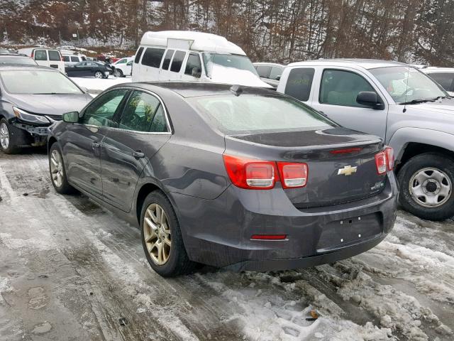 1G11D5RR4DF101707 - 2013 CHEVROLET MALIBU 1LT GRAY photo 3