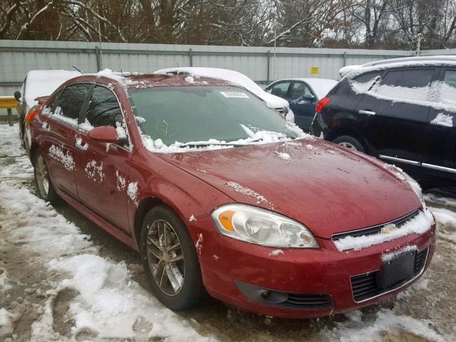 2G1WU57M291156698 - 2009 CHEVROLET IMPALA LTZ MAROON photo 1