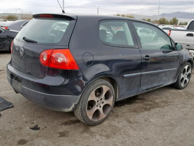 WVWBS71K57W272675 - 2007 VOLKSWAGEN RABBIT BLACK photo 4