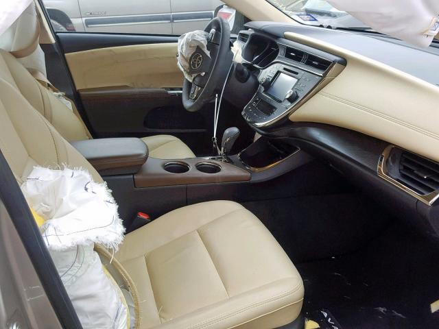 4T1BK1EB1HU253153 - 2017 TOYOTA AVALON XLE GOLD photo 5