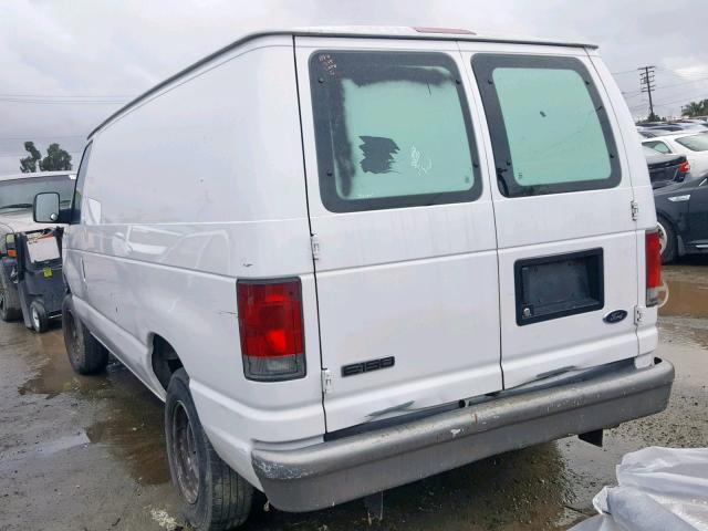 1FTNE14W17DA64725 - 2007 FORD ECONOLINE WHITE photo 3