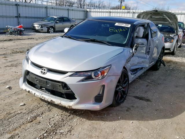JTKJF5C73E3076545 - 2014 TOYOTA SCION TC ვერცხლისფერი ფოტო 2