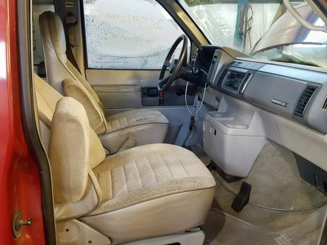 1GKDM19Z0PB539119 - 1993 GMC SAFARI XT RED photo 5